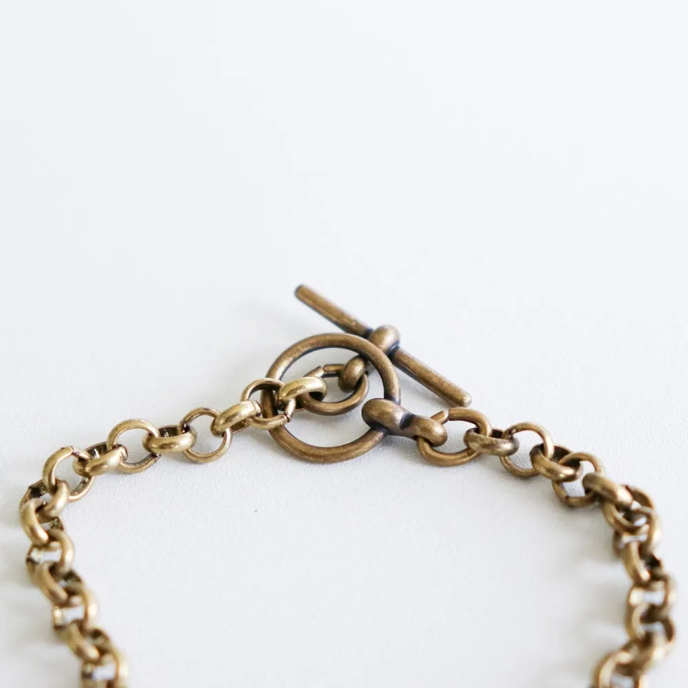 Swazi Coin Charm Bracelet