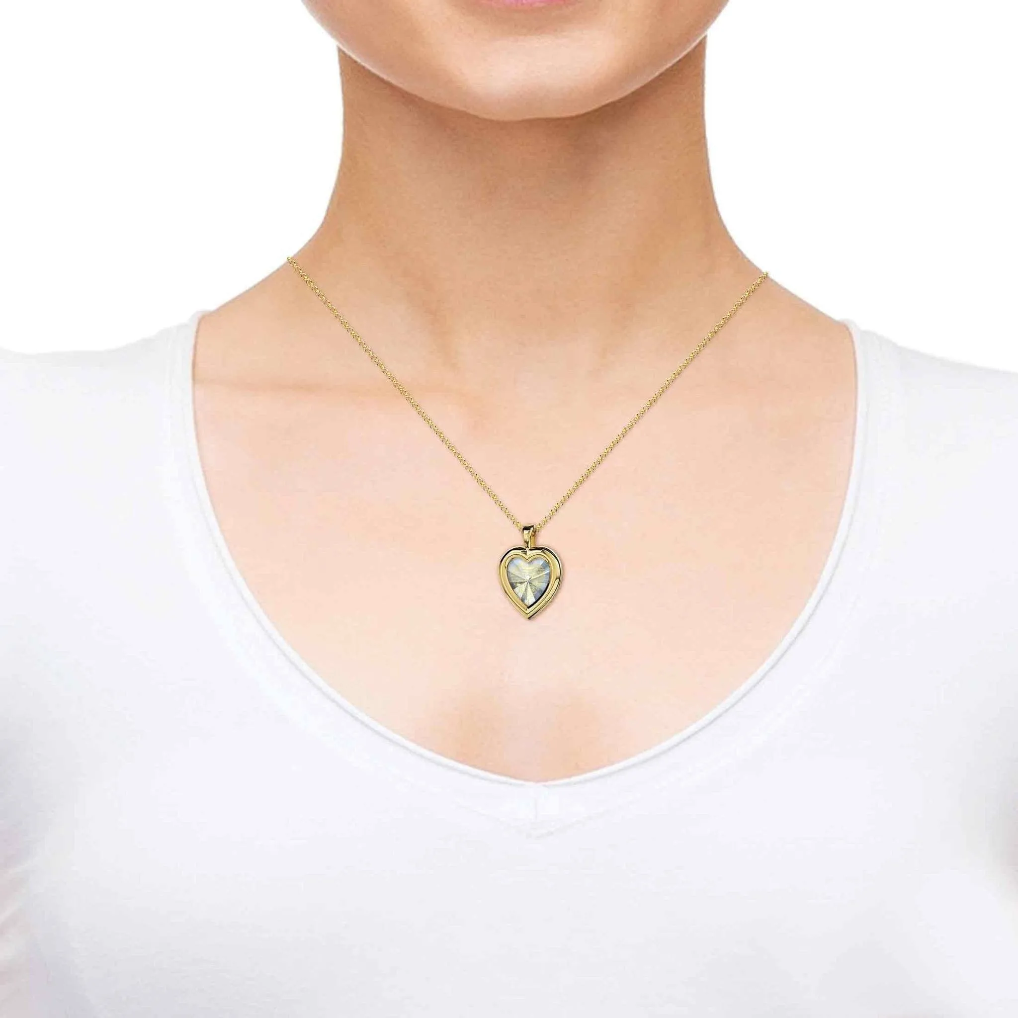 Thank You Mom, 14k Gold Necklace, Zirconia
