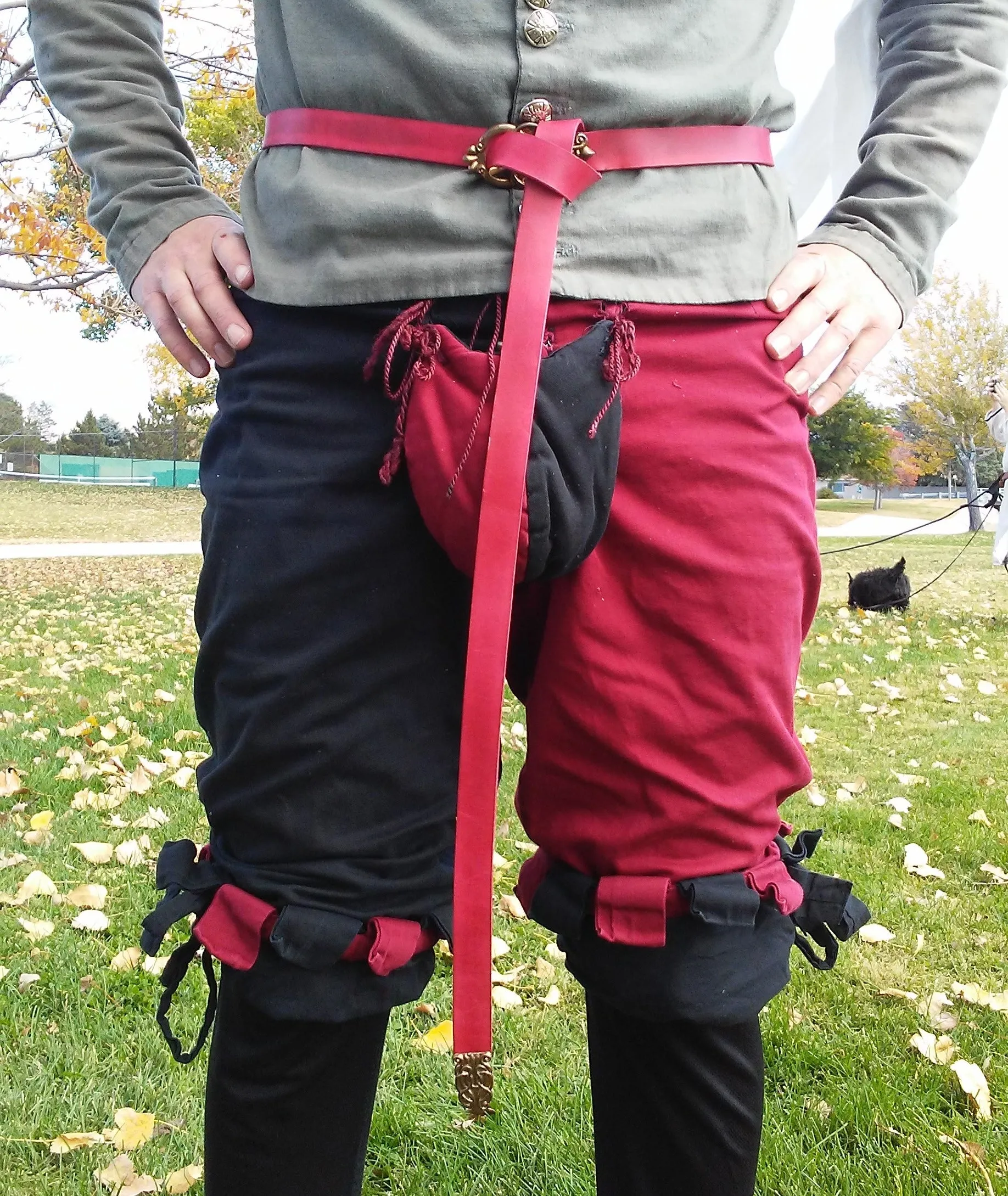 Viking Fröjel Belt, Red - FB127